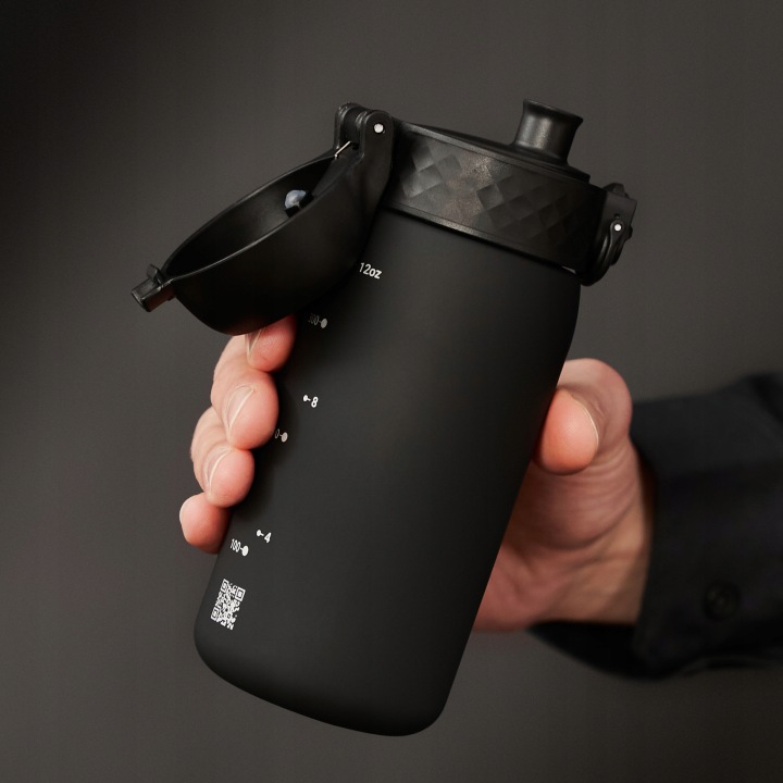 Пляшка дитяча 350 мл ION8 чорний - герметичний BPA free для посудомийної машини (вживаний) — фото 13