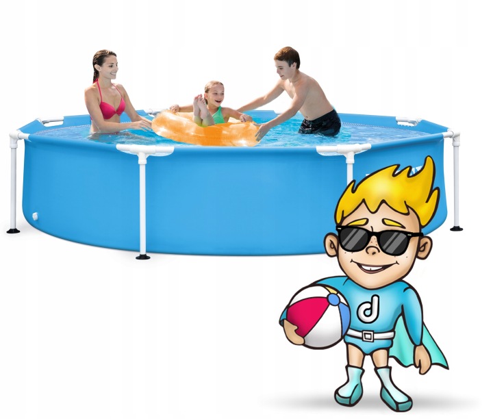 Басейн каркасний Intex Metal Frame Pool — фото 10