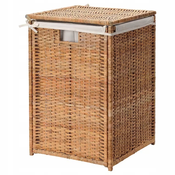 Ikea Branas Koš na prádlo, ratan, 80 l
