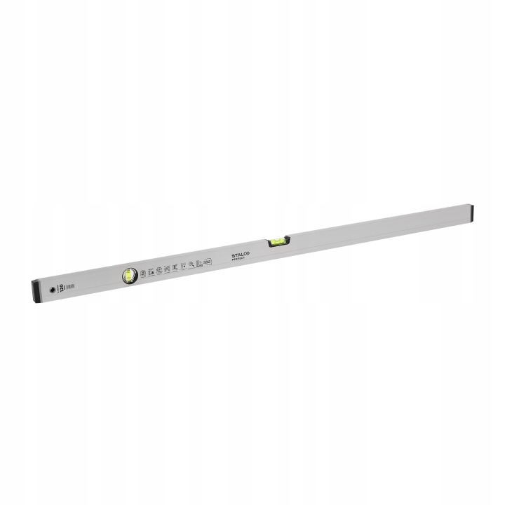 Eloxovaná hliníková vodováha 120 cm Stalco Perfect S-65612