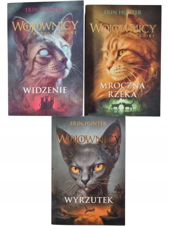 Zdjęcie egzemplarza: Wojownicy / Potęga Trójki Tomy 1-3 / Erin Hunter książki