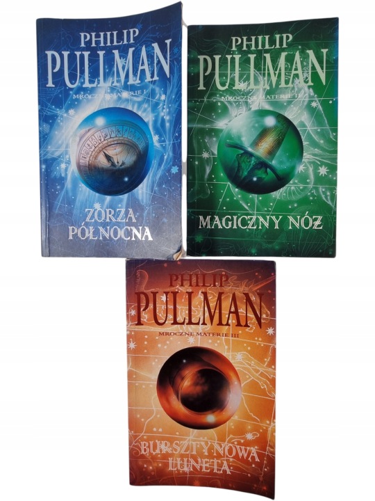 Zdjęcie egzemplarza: Mroczne Materie Tomy 1-3 / Philip Pullman Złoty Kompas