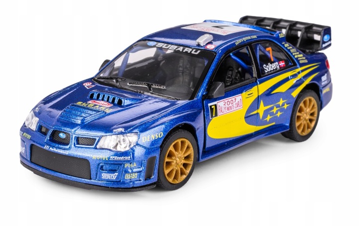 KT 5 Subaru Impreza WRC 2007/синій 1:36 — фото 2