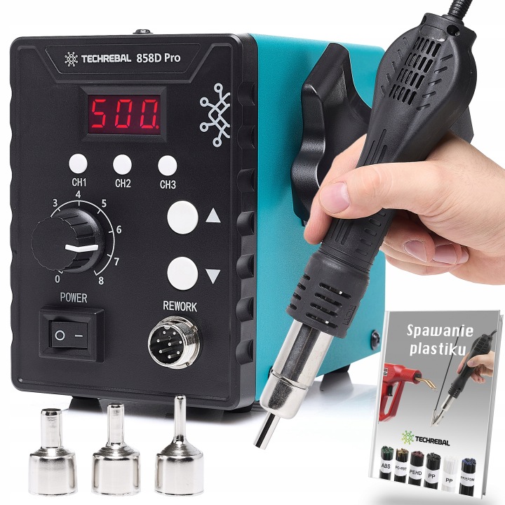 Horkovzdušná Pájecí Stanice Techrebal 858D Pro 700W