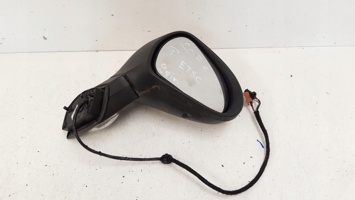 SPECCHIETTO RETROVISORE Destro 9PIN ETSC Peugeot 207