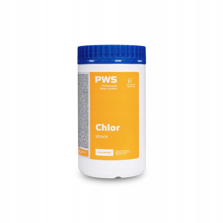 Pws Chlor šok organický granulát 2kg bazénová chemie