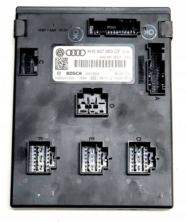 BEDIENTEIL MOUL KOMFORTU AUDI A7 A6 C7 4H0907063CF
