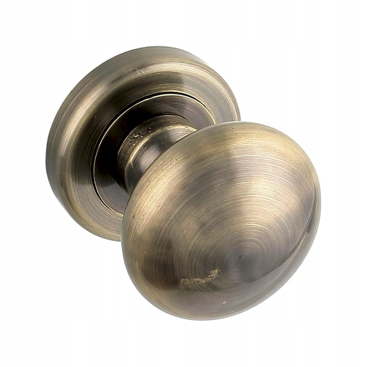 Klika Retro knoflíková ozdobná patina, vnitřní dveře 38-45 mm