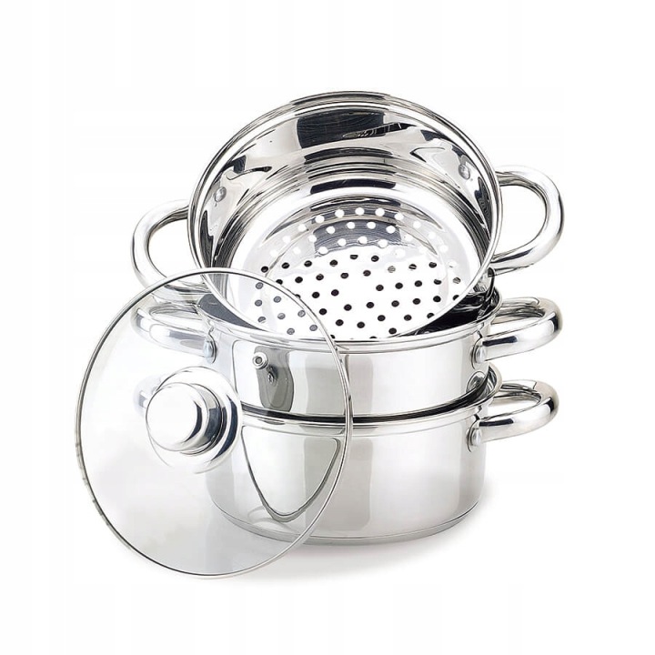 Hrnec na vaření v páře, indukce 22 cm, 4,0 l Maestro MR-2900-22