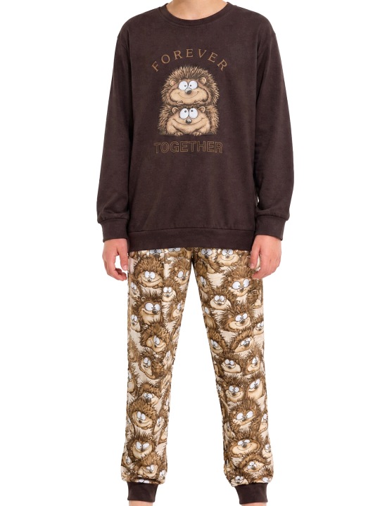 CORNETTE піжама BOY KIDS DR 593/193 FOREVER 98-104 коричневий
