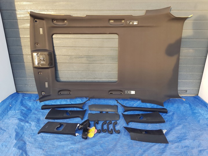 BMW X5 E70 roof upholstery m-packet black roof upholstery SUFIT KOMPLET MPAKIET