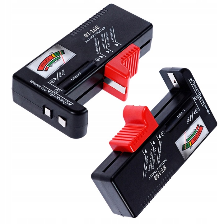 TESTER MIERNIK BATERII I AKUMULATORKÓW ANALOGOWY WOLTOMIERZ AA AAA 9V R9
