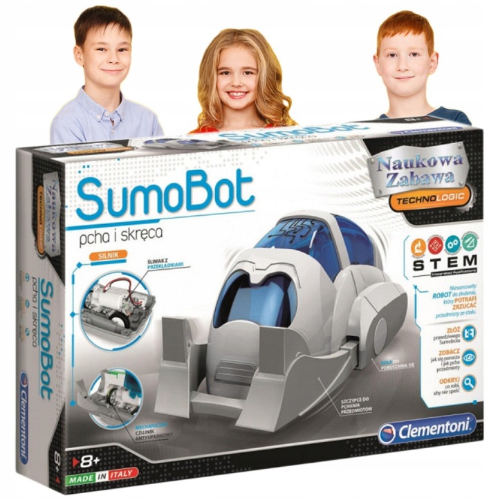 50635 CLEMENTONI наукова ігор SUMOBOT штовхає повертає — фото 14