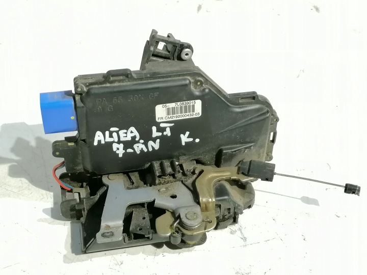 Seat Altea lock left rear part 7 PIN 7L0839015
