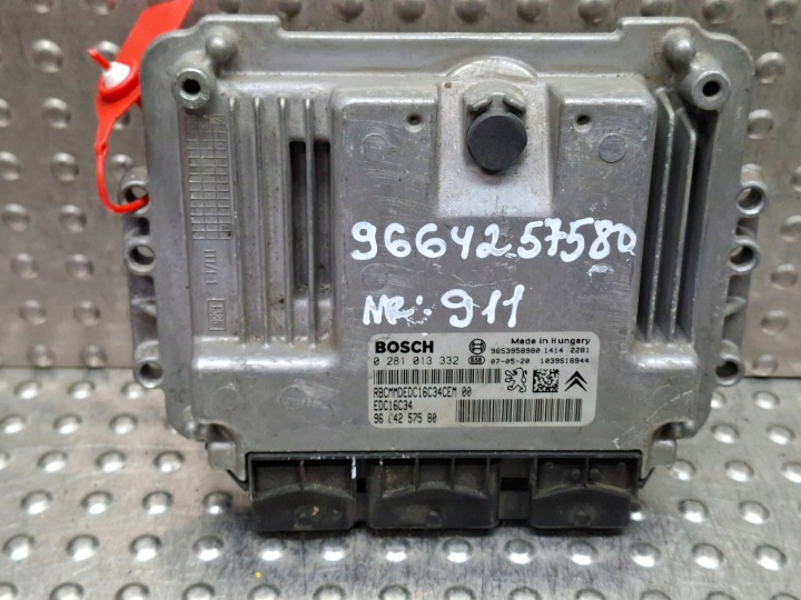 Bedienteil DES MOTORS 0281013332 9664257580 9653958980 Citroen Peugeot 1.6 HDI