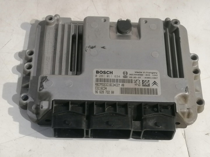 Peugeot 307 HDI Computer Bedienteil wtyczki 9653958980