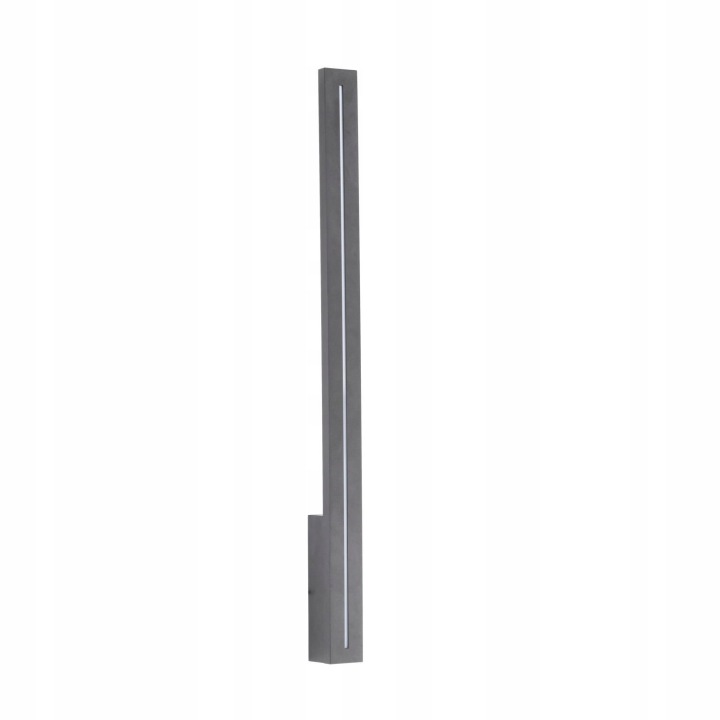 Lampa Nástěnná Šedá Linea Lineární 61 cm IP65 12W Led Fasáda Tk Lighting