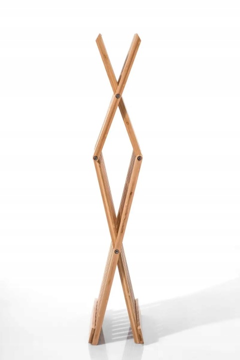 STOŁEK BAMBUSOWY TABORET SKŁADANY NOWOCZESNY Wysokość mebla 45 cm