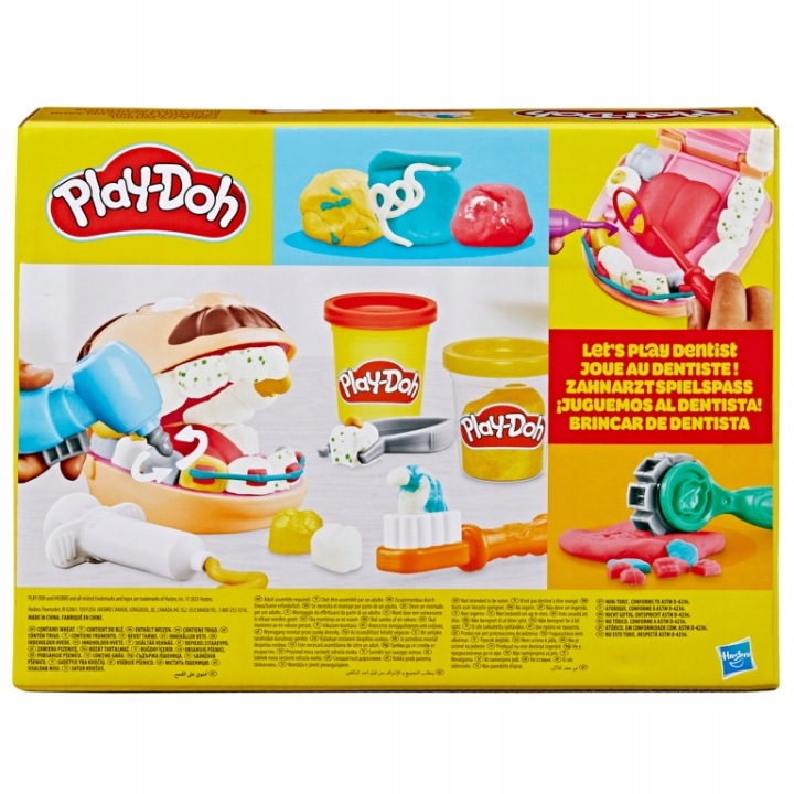 Тісто для ліплення Hasbro Play-Doh Стоматолог F1259 454 г (вживаний) — фото 12