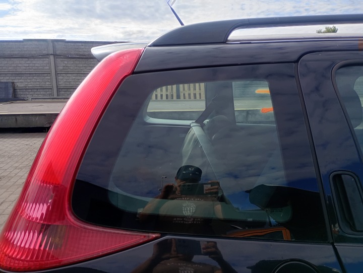 FENSTER Seitlich Karoserie rechts Peugeot 206 SW 02-07