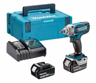 aku rázový utahovák 1/2'', 200 Nm, 14,4 V, 2x3,0 Ah Makita [DTW152RFE]