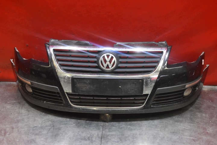 stoßstange grill vorne vorne schwarzer PDC VW PASSAT B6 05-10