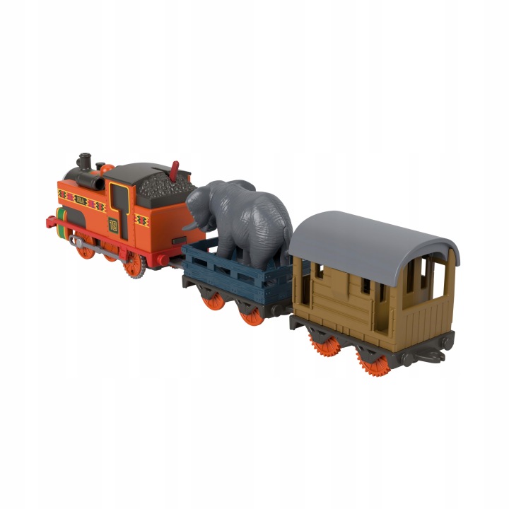 FISHER PRICE томас і друзі локомотив NIA з приводом, 2 вагони JFV77 — фото 5