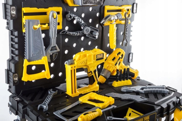 Набір іграшок G21 Стіл робочий з інструментами DELUXE TOOLS — фото 4