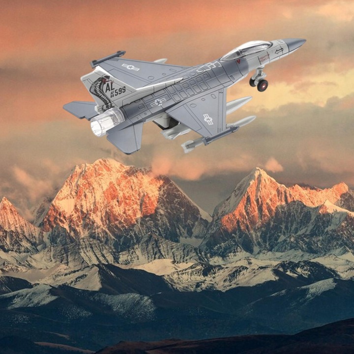 1/100 F18 Модель винищувача Модель літака блакитний — фото 12