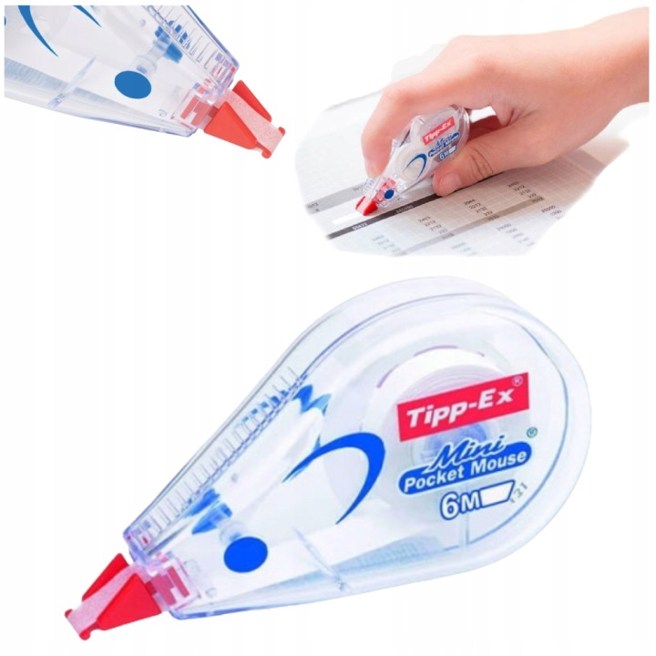 Коректор-стрічка Tippex мишка міні BIC 6 м