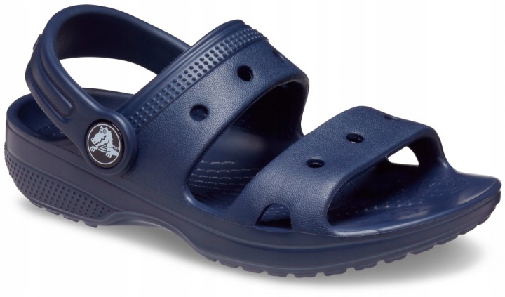 CROCS сандалі темно-сині без застібок плоскі 23,5 6_A
