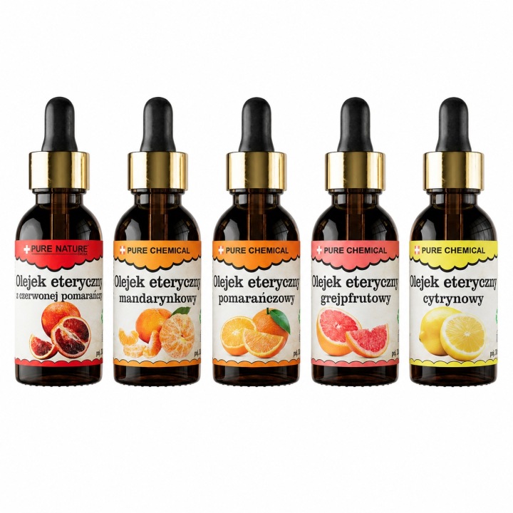 Sada Citrusových Esenciálních Olejů 5×30 ML