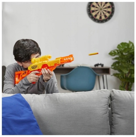Пістолет NERF пускова установка набір 4 пістолетів гвинтівок цілі унікат — фото 4