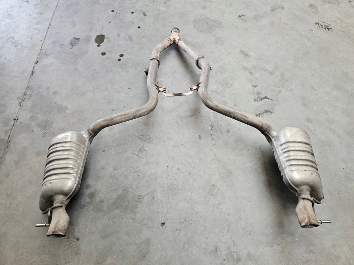 MERCEDES E W212 350 CDI auspuh TLUMIKI KOMPLET