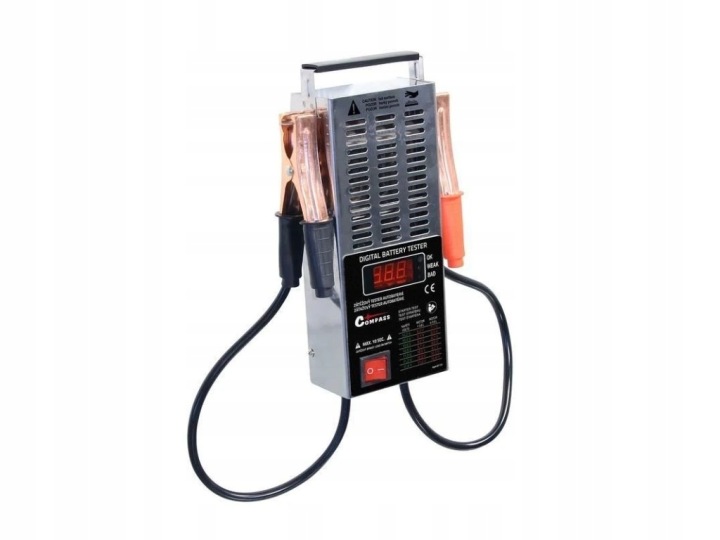 Tester autobaterie zátěžový Led CO-07172