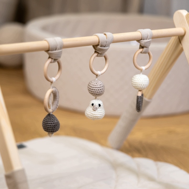Стійка розвивальна килимок іграшки гачком подарунок baby shower Виробник PL — фото 9