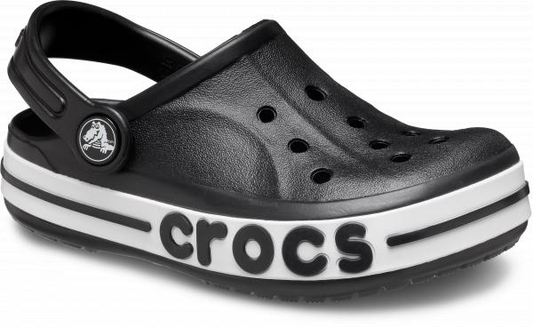 Сандалі сабо дитячі Crocs Bayaband Сабо чорні зручні легкі р.33-34