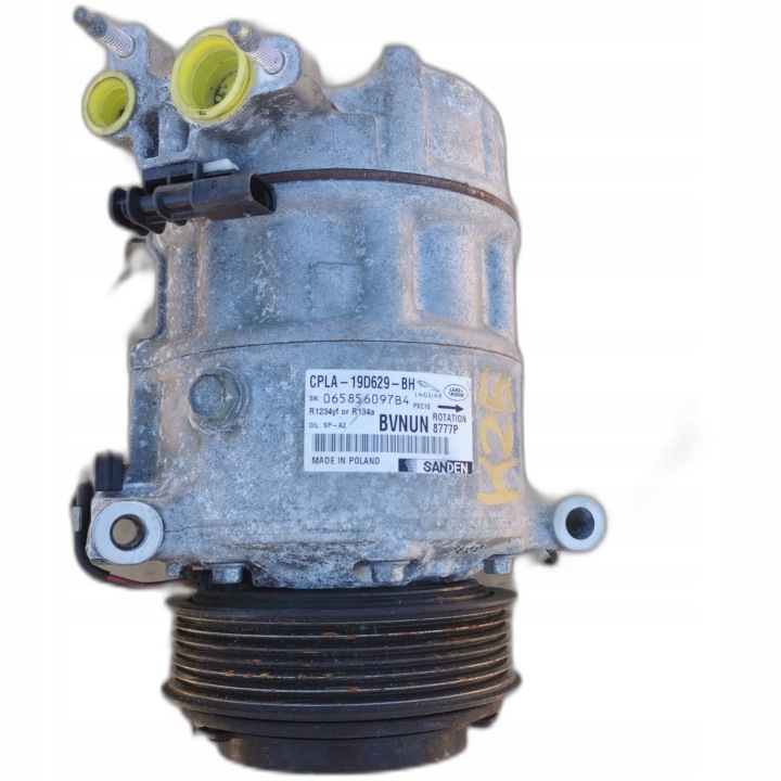 LAND ROVER EVOQUE CPLA-19D629-BH compressor; of the air conditioning