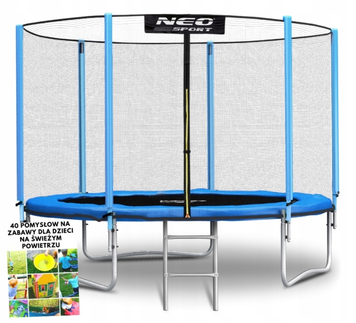 Батут садовий для дітей безпечна міцна 312 см 10ft NEOSPORT — фото 12