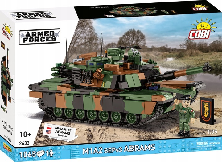 Cobi-2633 armed forces m1a2 abrams (pl) — фото 2