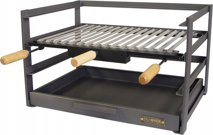Imex El Zorro 71479.0 šuplík s roštem černá 72x41x35 cm