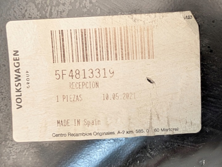 5F4813319 REAR LAMPING CUPRA 5