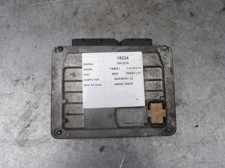 Skoda Fabia a počítač, riadiaca jednotka 1.4B 047906033J RWP40181 12 SJ35