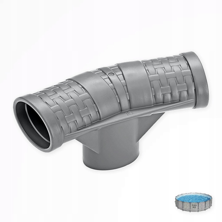 T spojka šedá do bazénu 5618Y Bestway Steel Pro Max