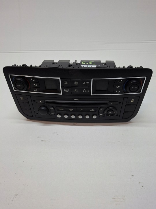 RADIO navigation PANEL of the air conditioning CITROEN C5 96829415ZD