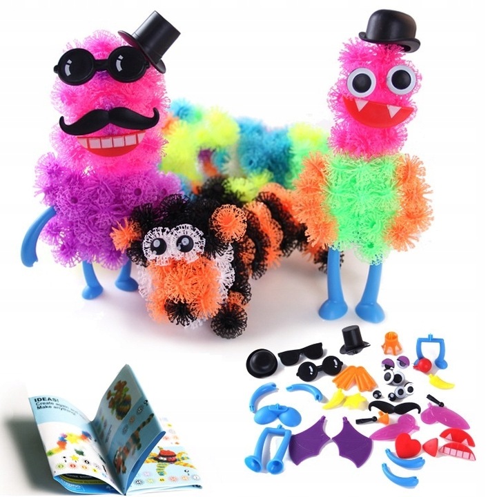 COLORFUL VELCRO CAP MEGA SET 800+ ACCESSORIES Certificates and opinions CE EN 71