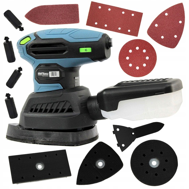 Síťová multifunkční bruska Kraft&Dele 1200 W 230 V
