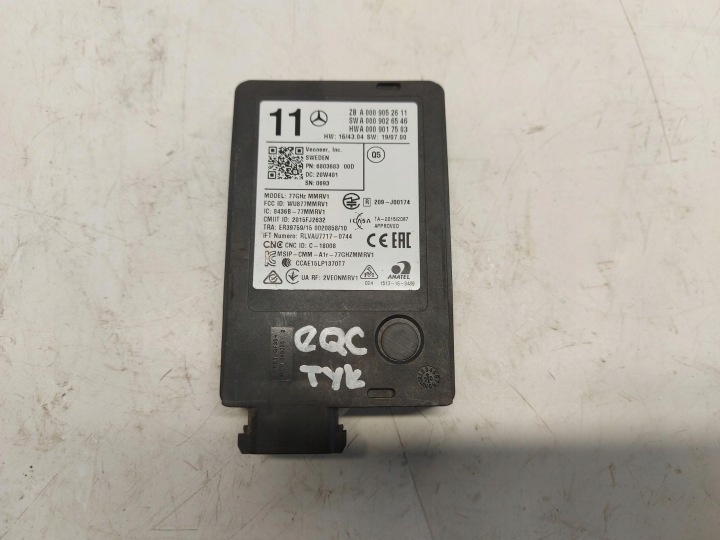 Mercedes EQC 400 W293 RADAR module control unit A0009052611
