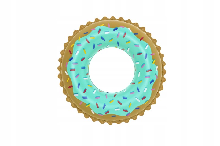 Коло надувне велике матрац для води для плавання басейну DONUT круг 90 см XXL — фото 2