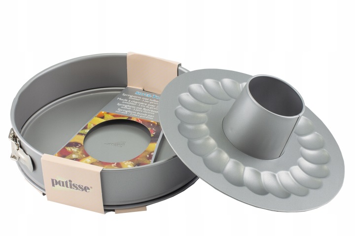 Patisse – Forma Na Dort s komínovým zapínáním a spodní částí 26 cm Silver-top